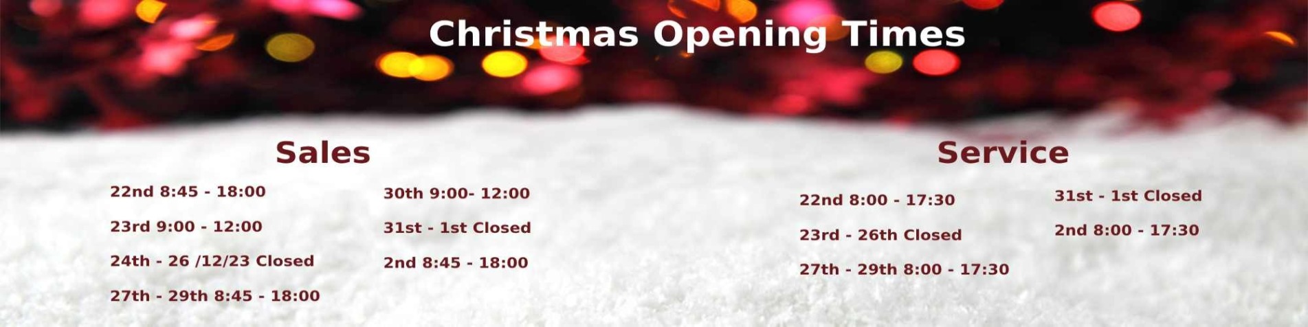 Christmas Banner